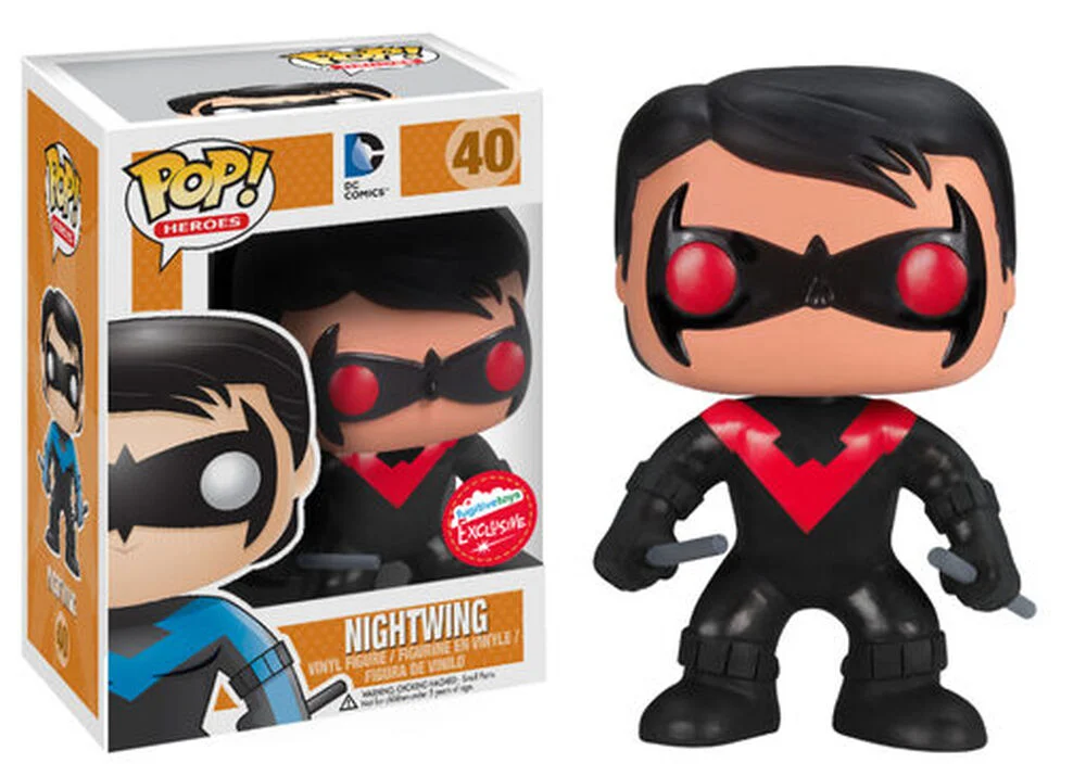 Funko POP! DC Comics Nightwing - Red and Black 40 (Metallic) *Na zamówienie