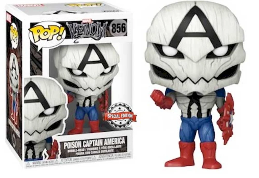 Figurka Funko POP Venom: Poison Captain America 856 Exc