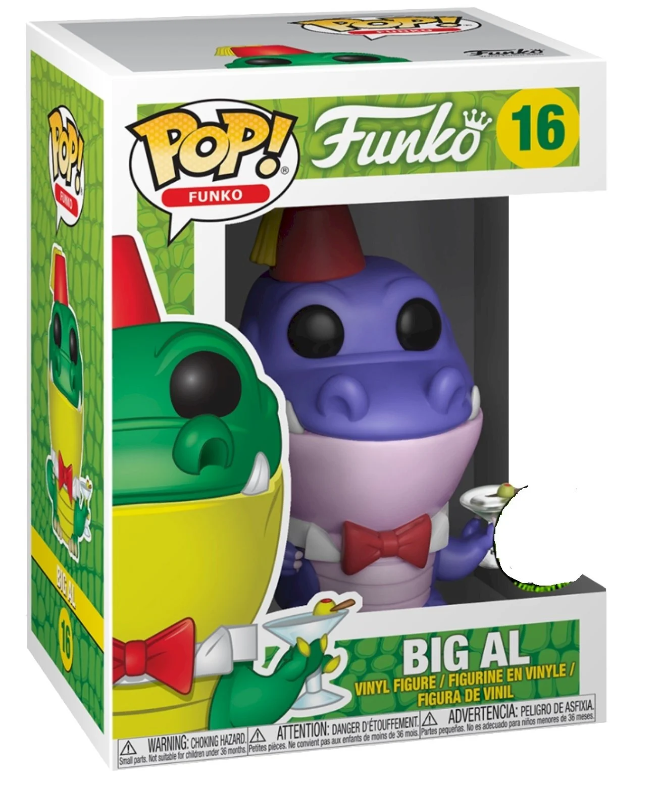 Figurka Funko POP! Fantastik Plastik Big Al Special Edition #16 – zdjęcie 2