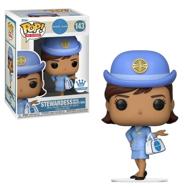Figurka Funko pop Pan Am: Stewardess with White Bag 143 Exc