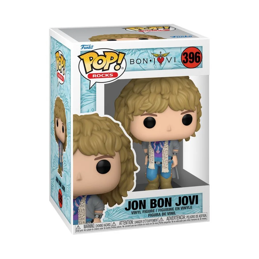 Funko POP! Bon Jovi - Jon Bon Jovi 396