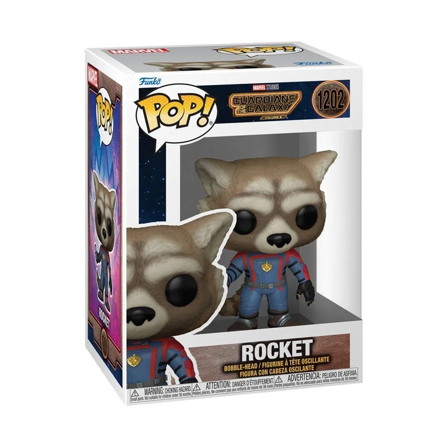 Funko POP! Marvel Guardians of the Galaxy: Rocket 1202