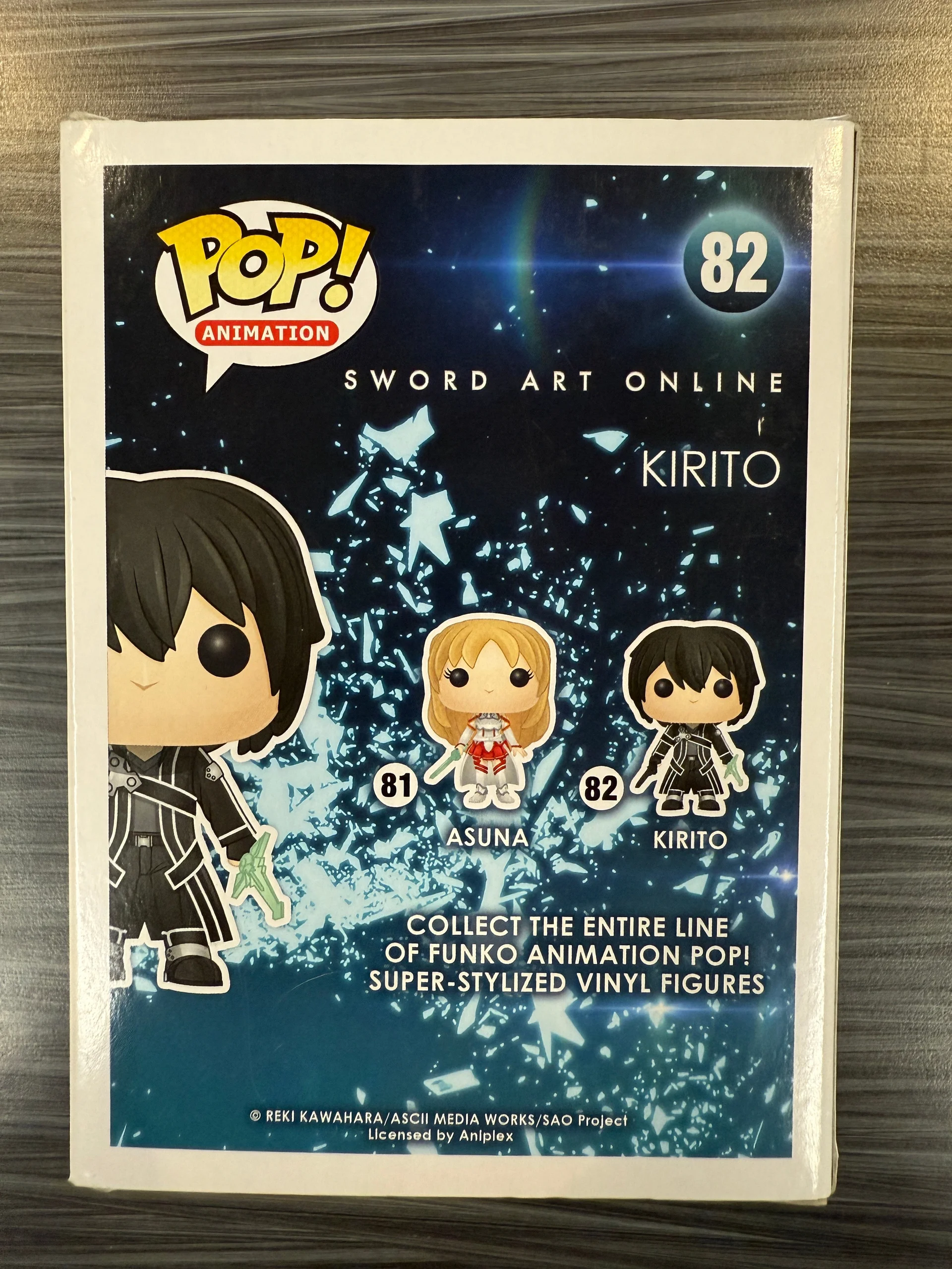 Figurka Funko POP! Animation Sword Art Online - Kirito (Hot Topic) #82 *Na zamówienie – zdjęcie 4
