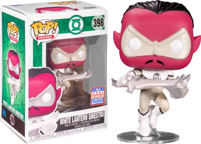 Figurka Funko pop Green Lantern: White Lantern Sinestro 398 Exc