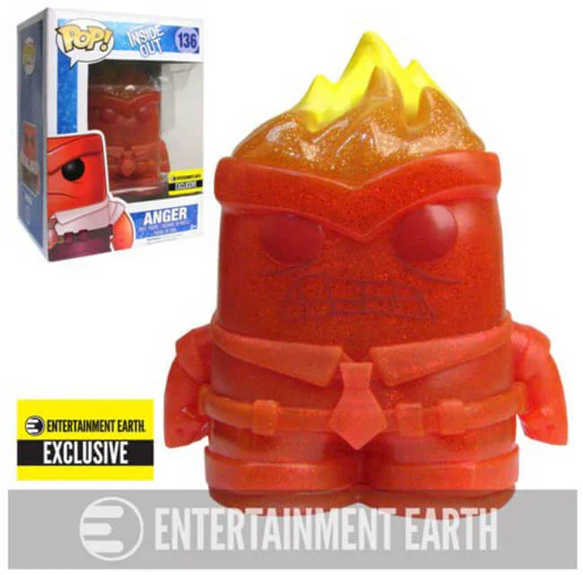 Figurka Funko POP! Inside Out Anger (Entertainment Earth) #136 *Na zamówienie