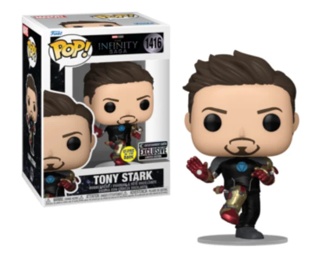 Figurka Funko POP! The Infinity Saga - Tony Stark Glow (Entertainment Earth) #1416 *Na zamówienie