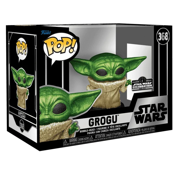 Funko POP! Star Wars Grogu (Diamond Glitter) 368 (Convention) *Na zamówienie