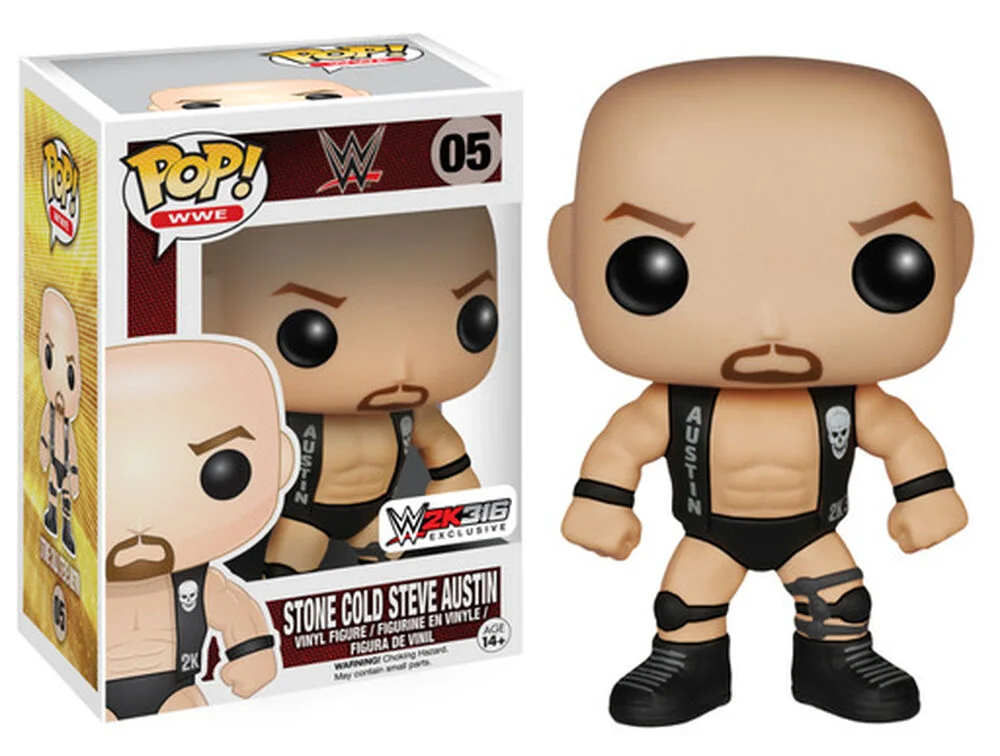 Funko POP! WWE S1 Steve Austin 2K3:16 05 (Exclusive) *Na zamówienie