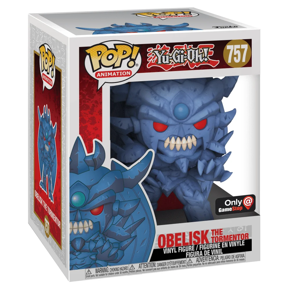 Funko POP! Yu-Gi-Oh! Animation: Yu-Gi-Oh- 6" Obelisk (GS) 757 (Exclusive) *Na zamówienie