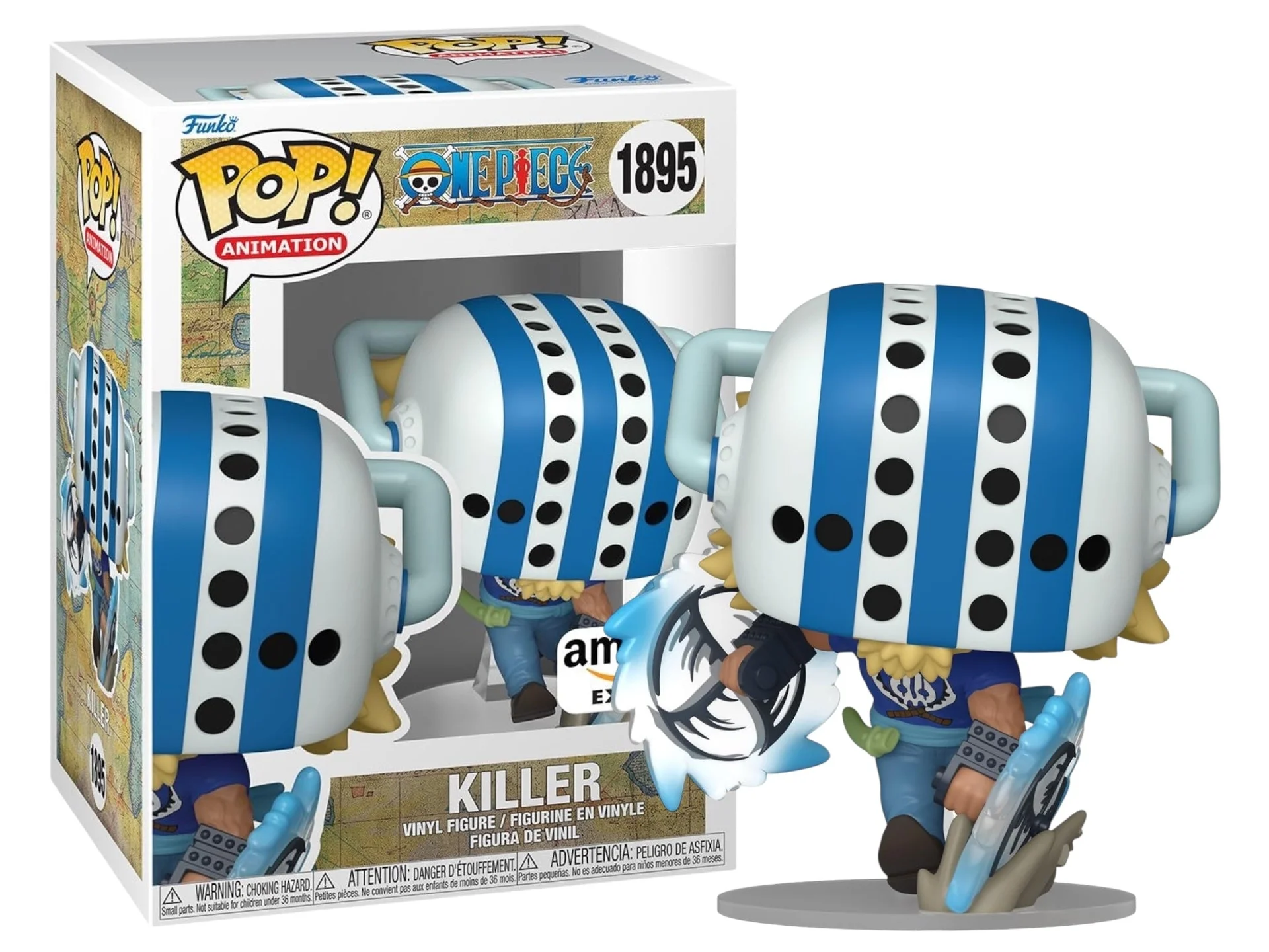 Figurka Funko Pop! Animation: One Piece - Killer (Amazon) #1895