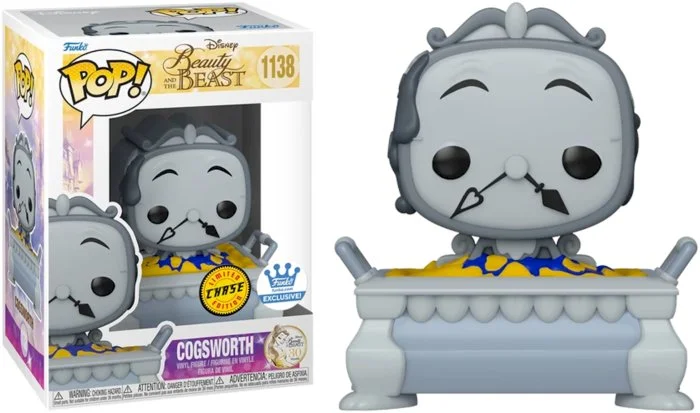 Figurka Funko POP Beauty and the Beast: Cogsworth in Cobbler 1138 Exc Chaase