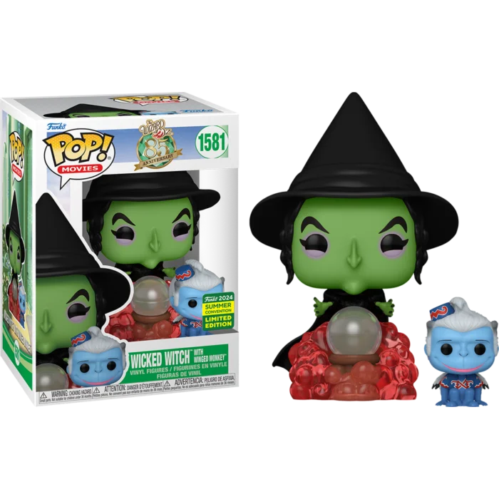 Figurka Funko POP The Wizard of Oz - Wicked Witch with Winged Monkey 1581 SDCC