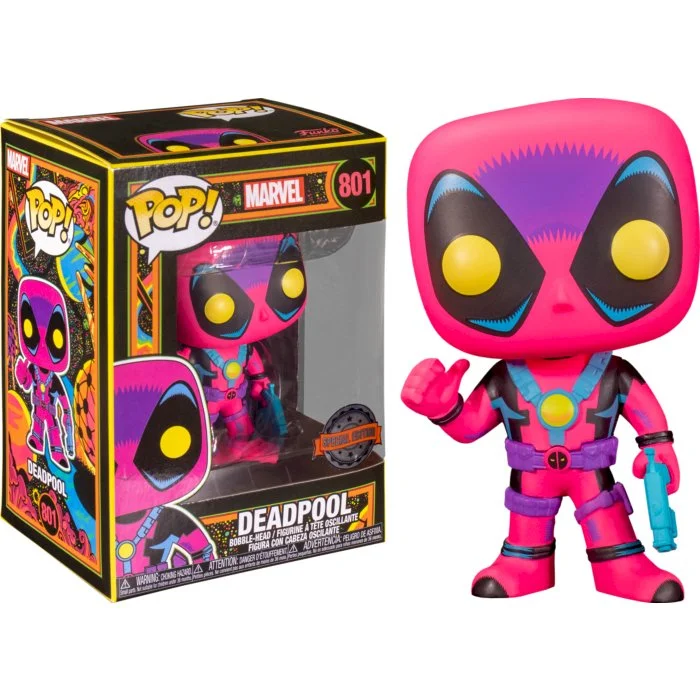 Figurka Funko POP Marvel: Blacklight - Deadpool 801 Exc