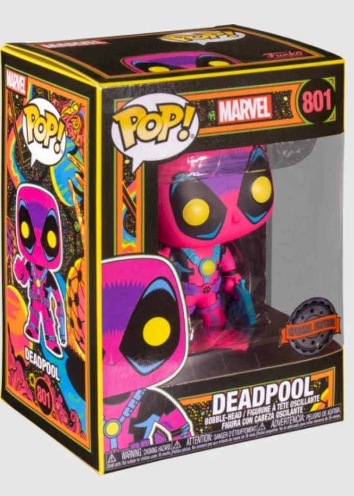 Figurka Funko POP Marvel: Blacklight - Deadpool 801 Exc – zdjęcie 3