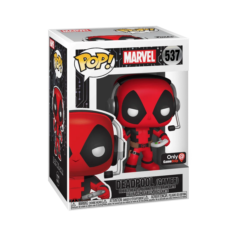 Funko POP! Marvel GSB: Black Friday 2019 - POP Gamer Deadpool 537 (Exclusive) *Na zamówienie