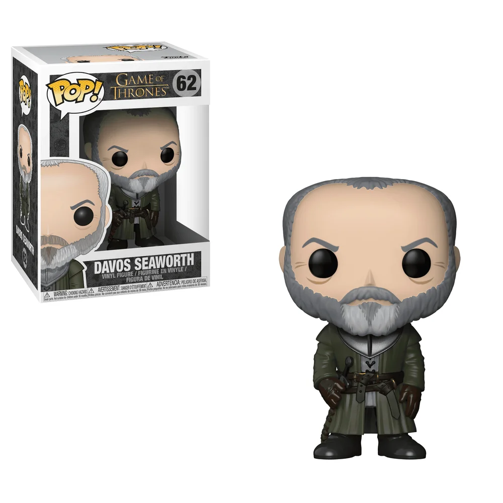 Funko POP! Game of Thrones GOT S8 - Davos Seaworth 62 *Na zamówienie