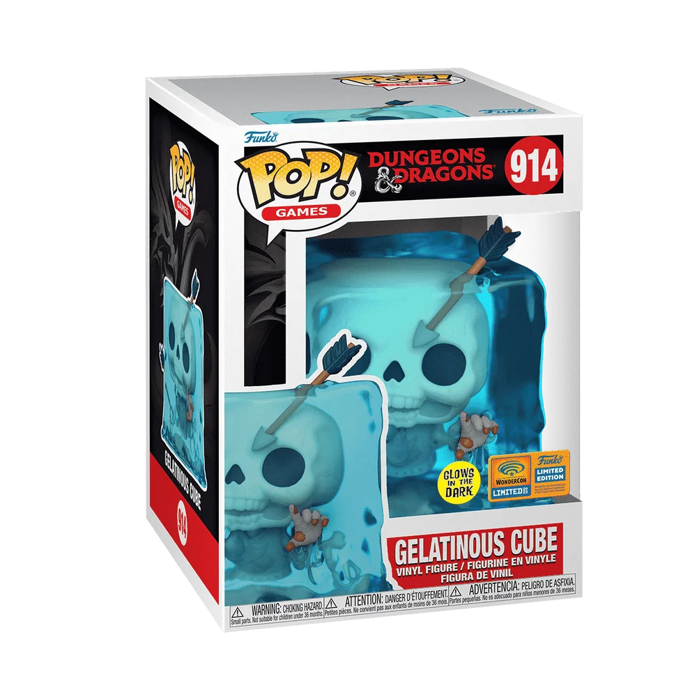 Funko POP! Dungeons & Dragons Gelatinous Cube (Glows In The Dark) 914 (Glow) *Na zamówienie