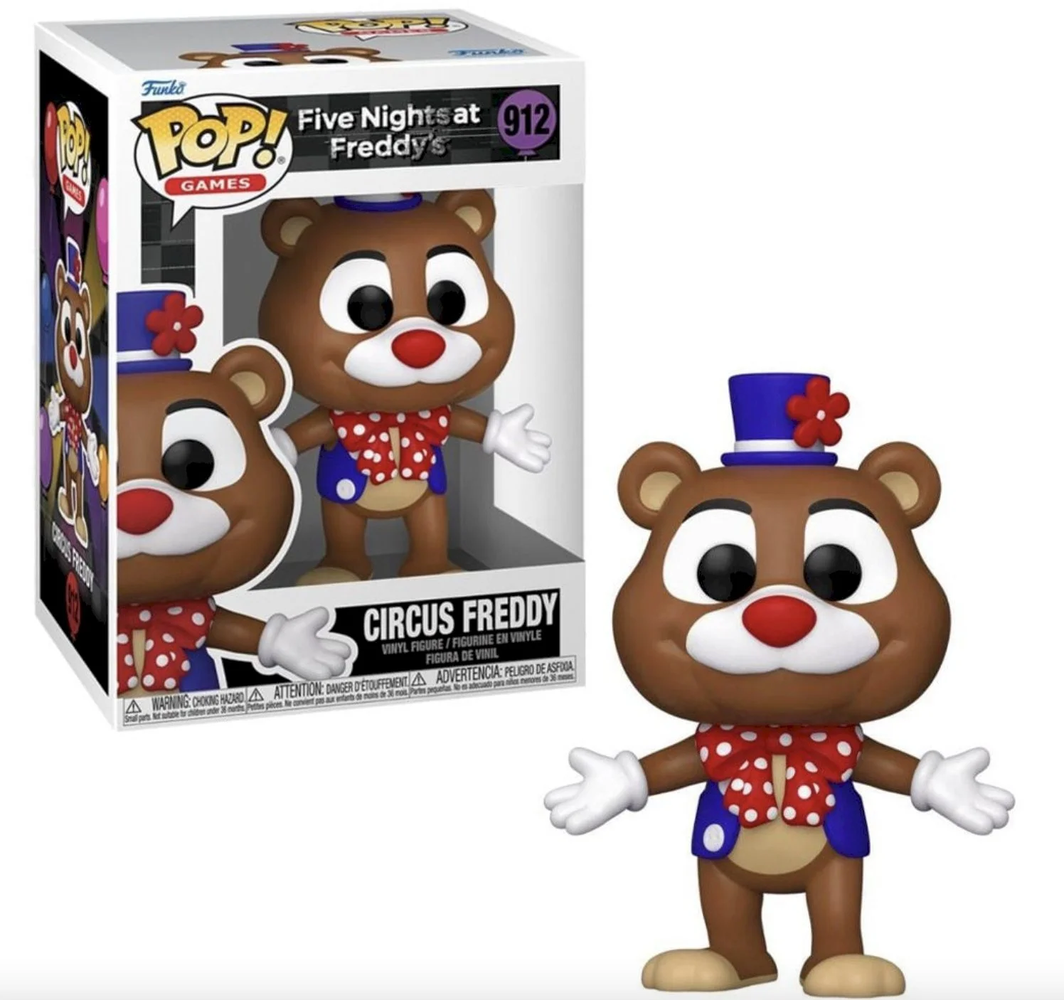 Figurka Funko POP Five Nights at Freddy's: Circus Freddy 912