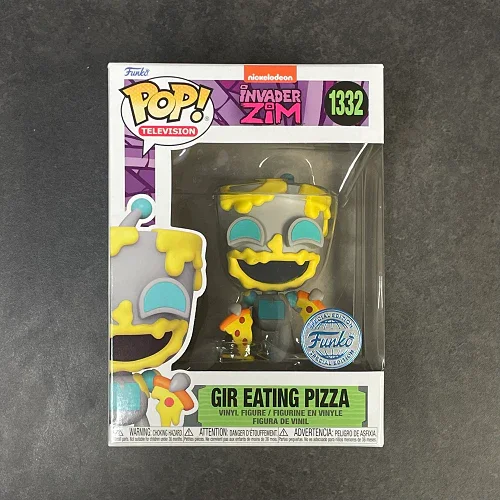 Figurka Funko POP! Nickelodeon Girl Eating Pizza Special Edition #1332 – zdjęcie 3