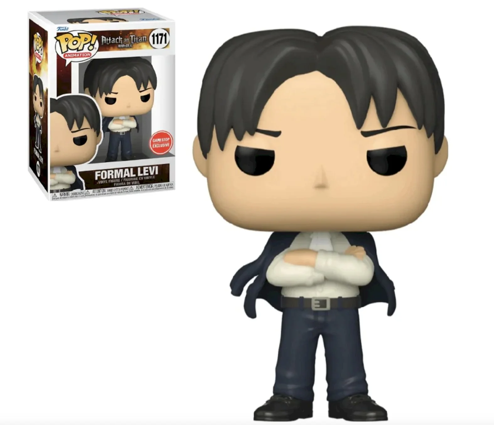 Figurka Funko POP Attack on Titan: Formal Levi 1171 Gamestop Exclusive *Na zamówienie