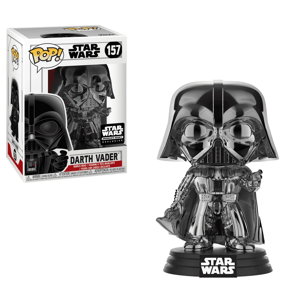 Funko POP! Star Wars AMB: POP Star Wars - Black Chrome Vader 157 (Exclusive) *Na zamówienie
