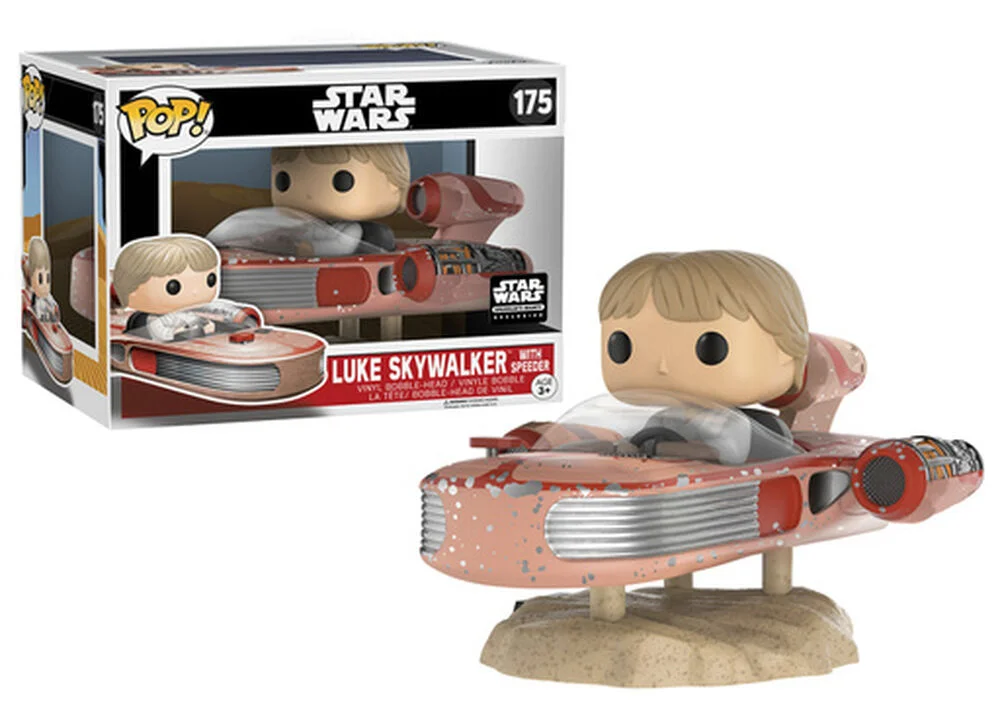 Funko POP! Star Wars SWSB-40th Anniversary - Pop Ride -Luke/Landspeeder 175 (Exclusive) *Na zamówienie