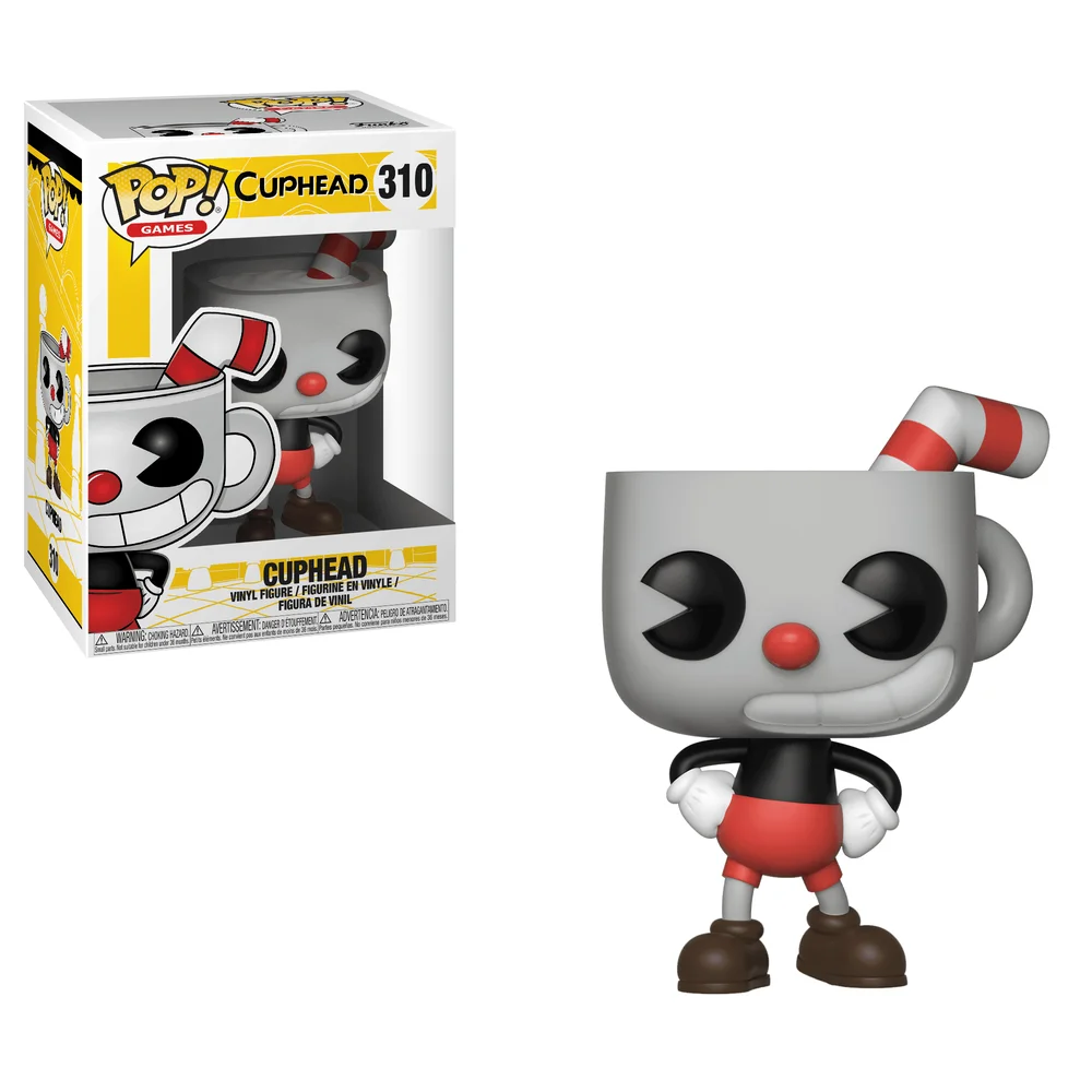 Funko POP! Cuphead S1- Cuphead w/ Chase (B&W) 310 (Chase) *Na zamówienie