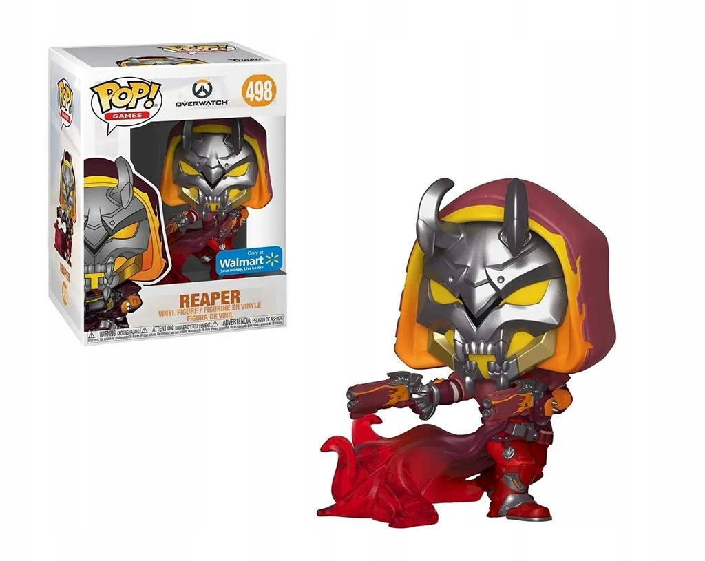 Figurka Funko Pop Overwatch: Reaper hell fire 498 Walmart Exclusive