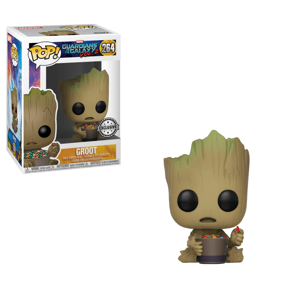 Funko POP! Marvel Groot w/ Candy Bowl 264 (Exclusive) *Na zamówienie