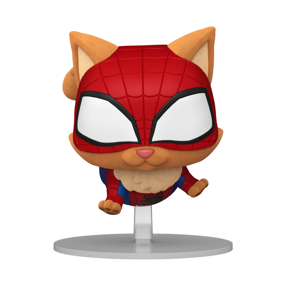 Funko POP! Marvel Spider-Cat (Flocked) with Pop! Protector 1509 (Flocked) *Na zamówienie