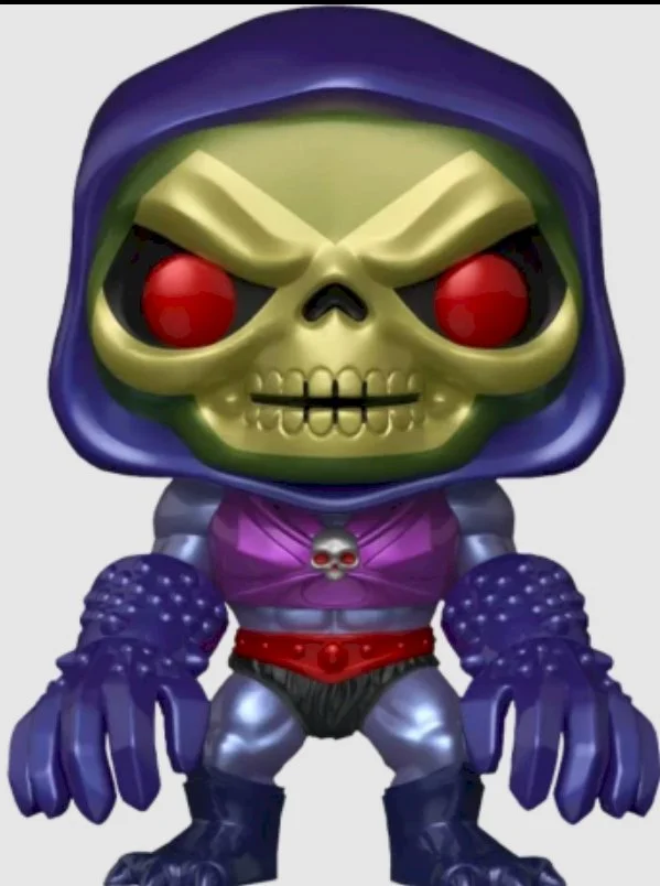 Figurka Masters of the Universe Funko POP Skeletor with Terror Claws 39 Exc Metallic