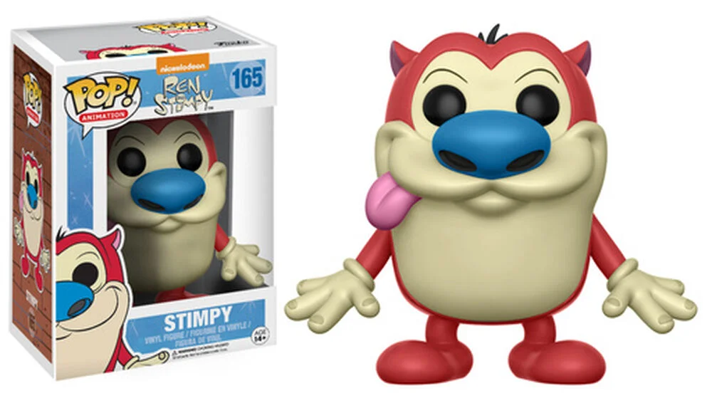 Funko POP! Nickelodeon Ren & Stimpy - Stimpy w/CHASE 165 (Chase) *Na zamówienie