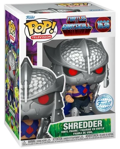 Figurka Funko Pop! Television: Turtles of Grayskull - Shredder  (Special Edition) #1636