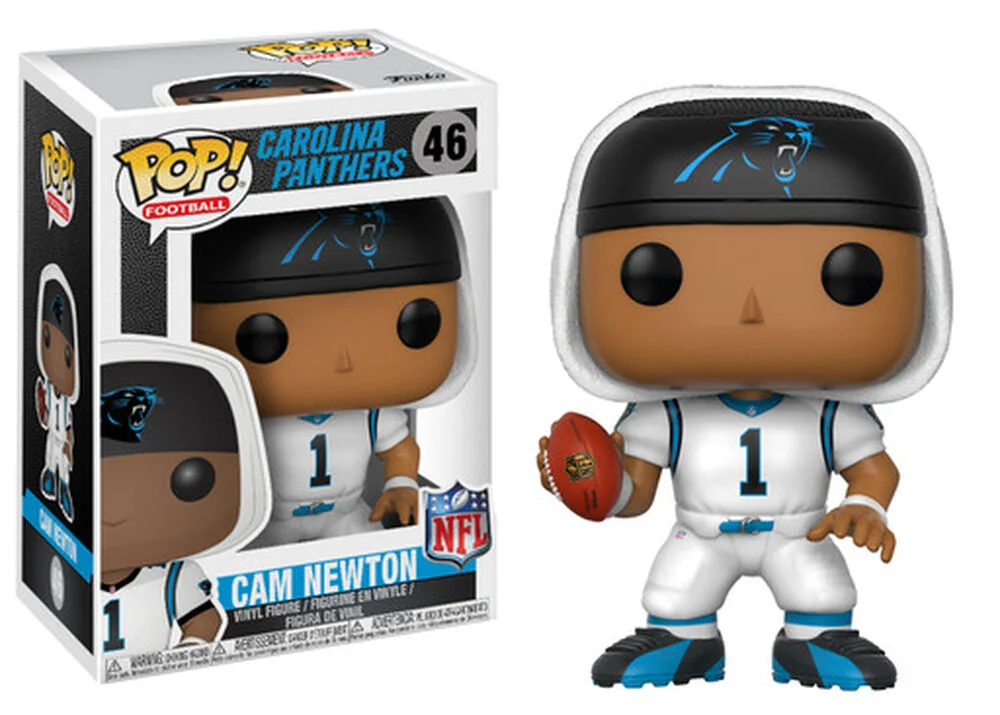 Funko POP! NFL Cam Newton (Panthers White) 46 *Na zamówienie