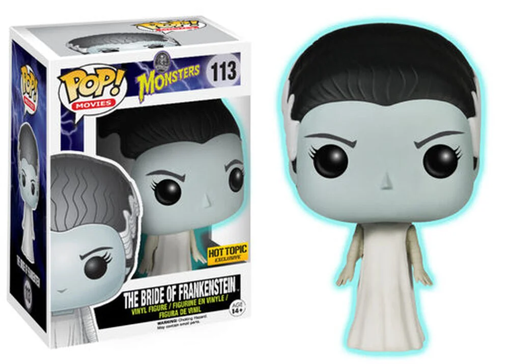 Funko POP! Universal Monsters UM - Bride of Frankenstein GLOW 113 (Glow) *Na zamówienie