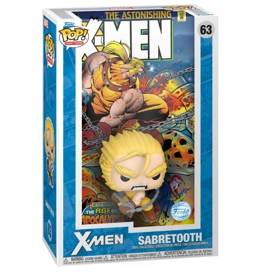 Figurka Funko Pop! Comic Covers Marvel: X-Men -Sabretooth (Special Edition) #63