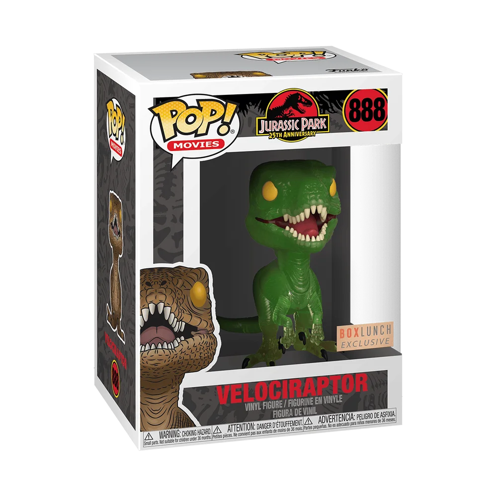 Funko POP! Jurassic Park &Tee: J.Park- Clever Raptor(POP) 888 (Exclusive) *Na zamówienie