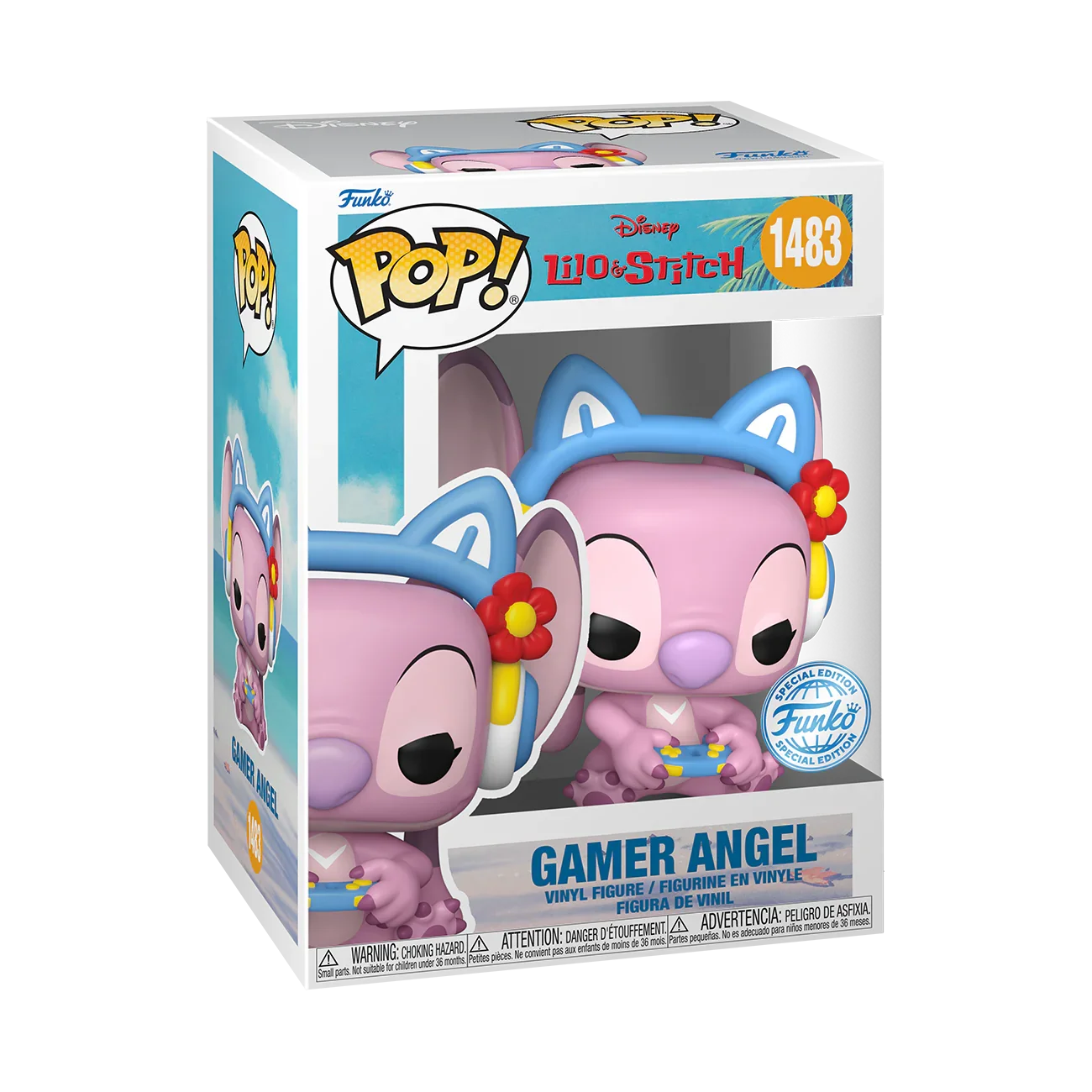 Figurka Funko POP  Disney: Lilo & Stitch - Angel (Gamer) (Special Edition) 1483