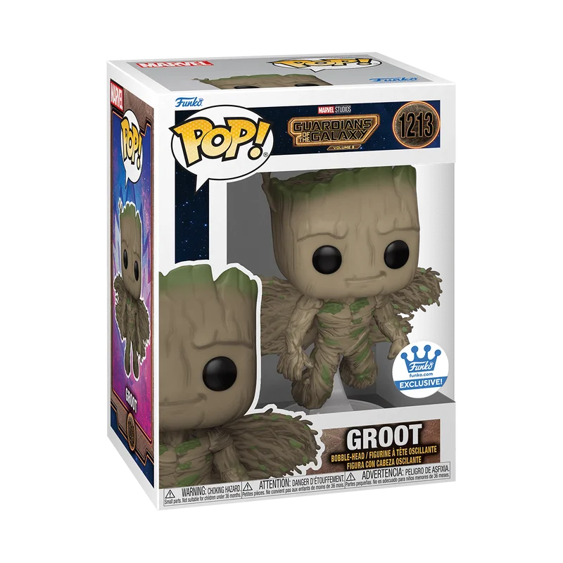 Figurka Funko POP! Guardians of the Galaxy Vol. 3 - Groot with Wings #1213 *Na zamówienie – zdjęcie 2