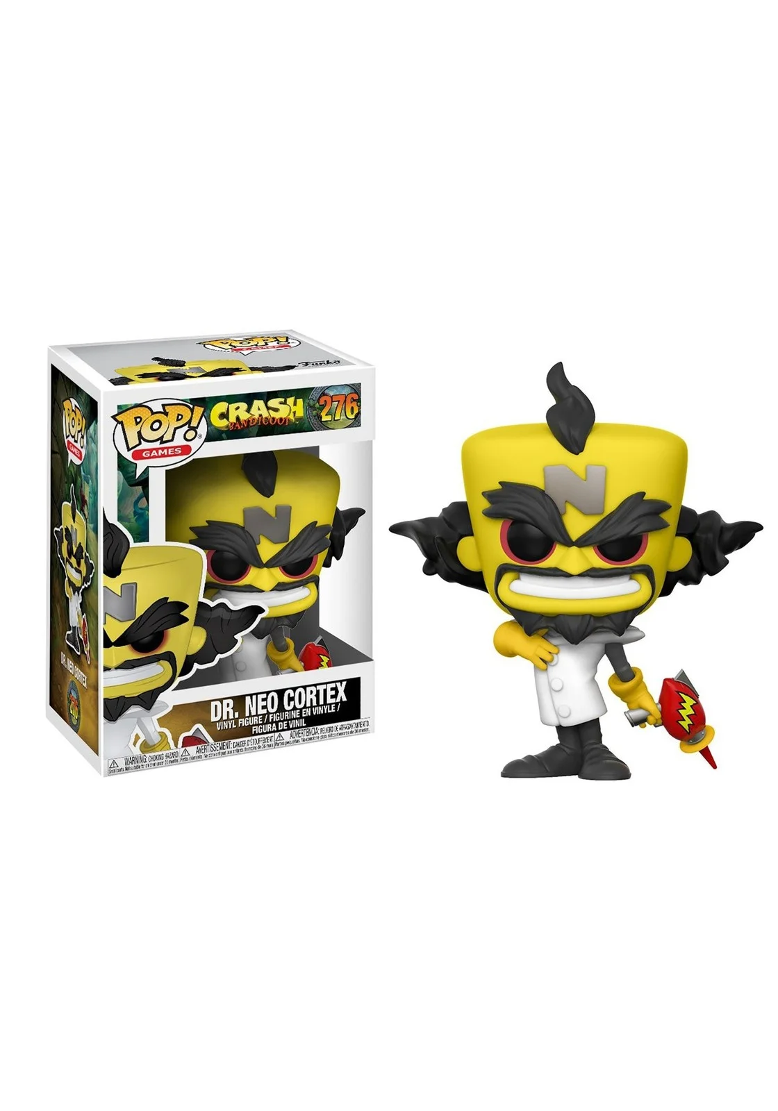 Funko POP! Crash Bandicoot - Dr. Neo Cortex #276 *Uszkodzony box