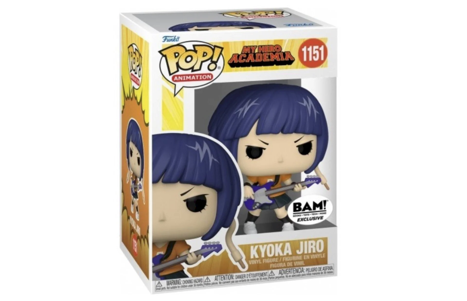 Funko POP! My Hero Academia Kyoka Jiro BAM! #1151 *Uszkodzony box