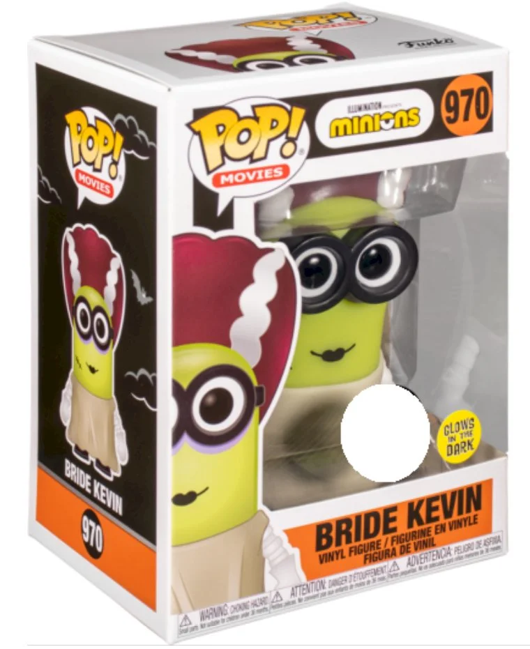 Figurka Minionki Funko POP Bride Kevin 970 Glow Exc – zdjęcie 3