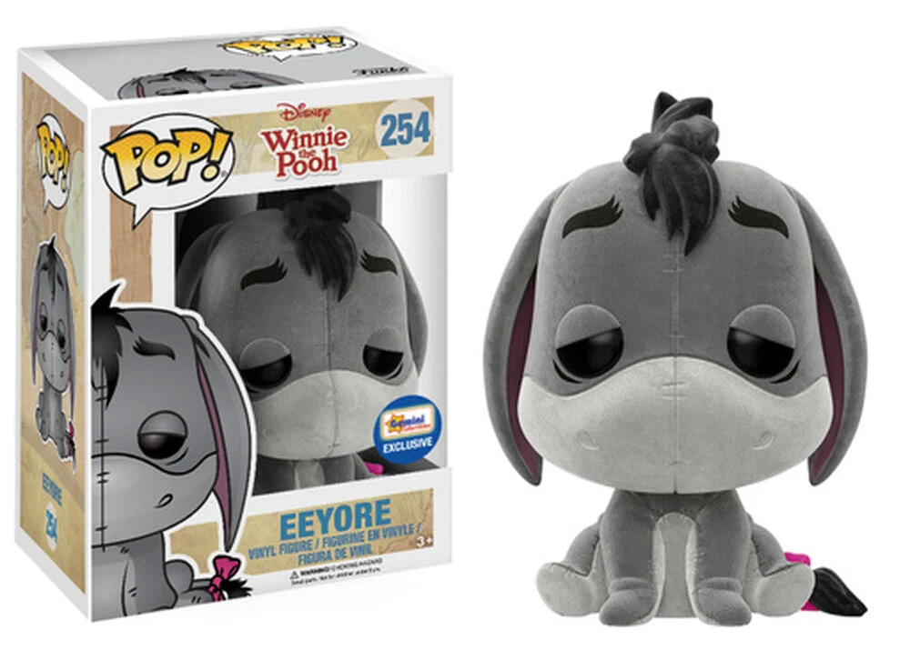 Funko POP! Disney Winnie the Pooh - Eeyore (FL) 254 (Flocked) *Na zamówienie