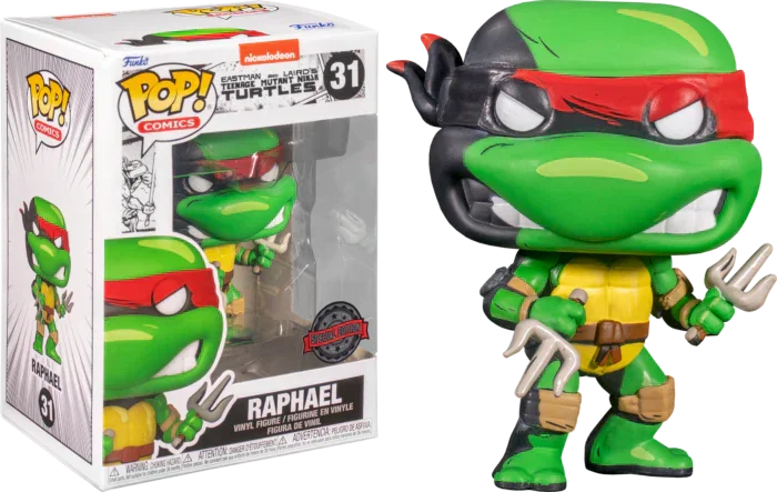 Figurka Funko POP Teenage Mutant Ninja Turtles: Raphael 31 Exc