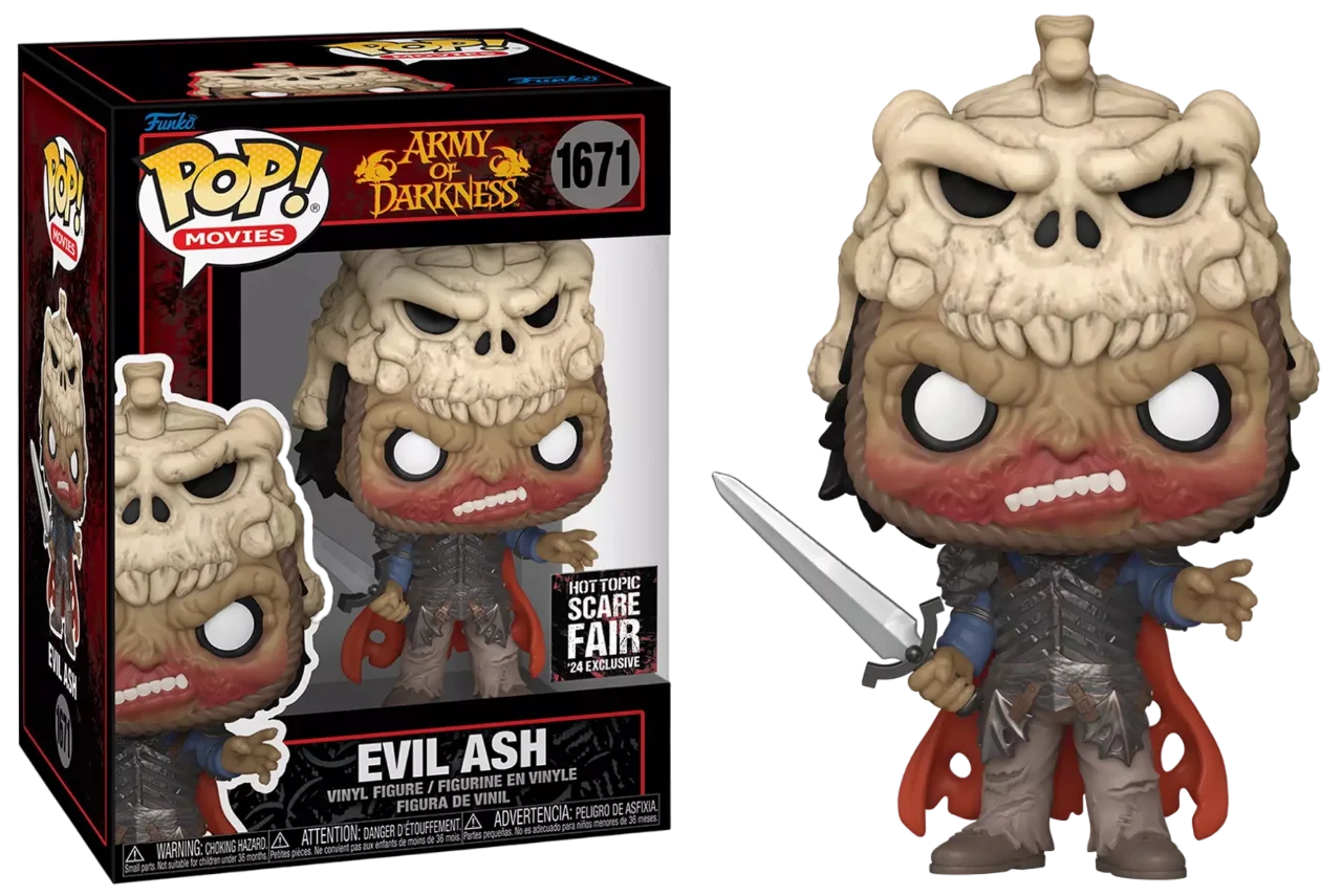 Figurka Funko Pop! Movies: Army Of Darkness - Evil Ash (2024 Hot Topic Scare Fair) #1671* Na zamówienie