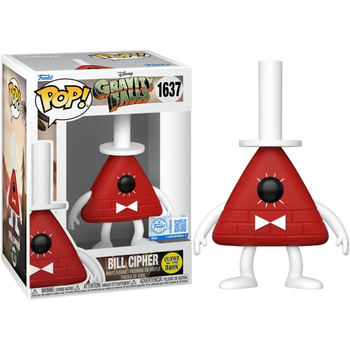 Funko POP! Gravity Falls - Bill Cipher Glow Special Edition