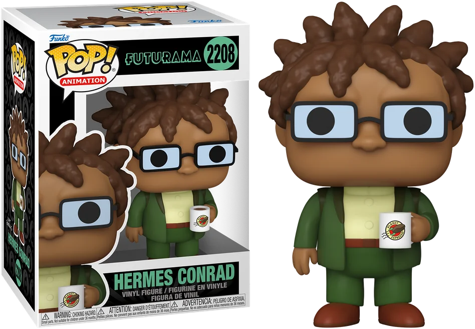 Figurka Funko POP! Futurama - Hermes Conrad with Mug #2208
