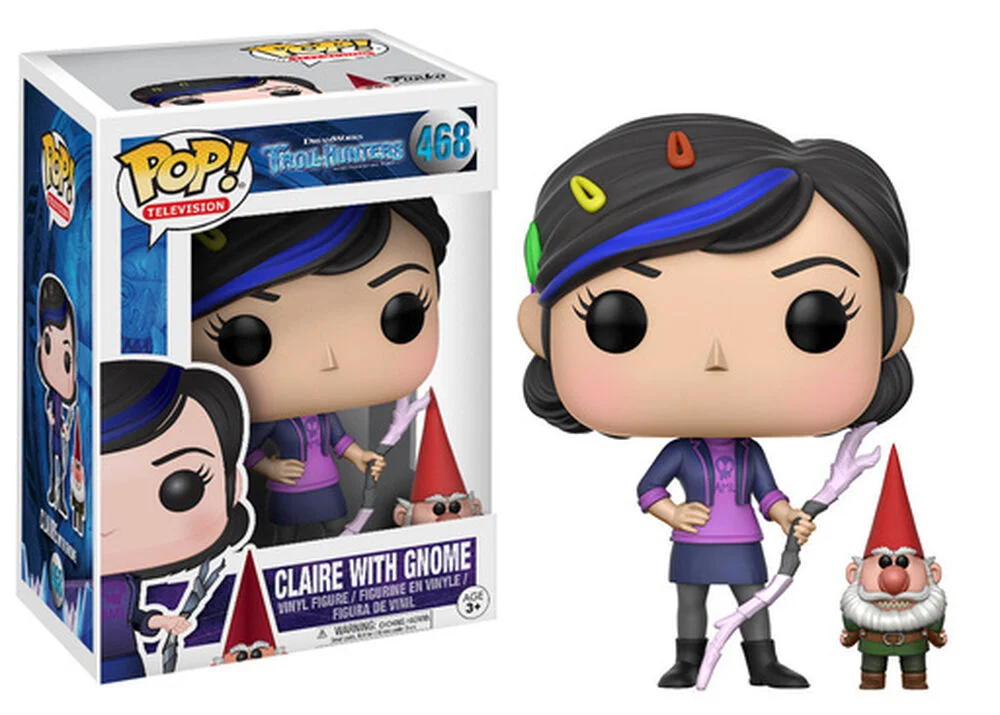 Funko POP! Trollhunters Claire with Gnome 468 *Na zamówienie