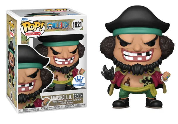 Funko POP! One Piece - Marshall D. Teach 1921 Funko Exclusive + Hard stack 