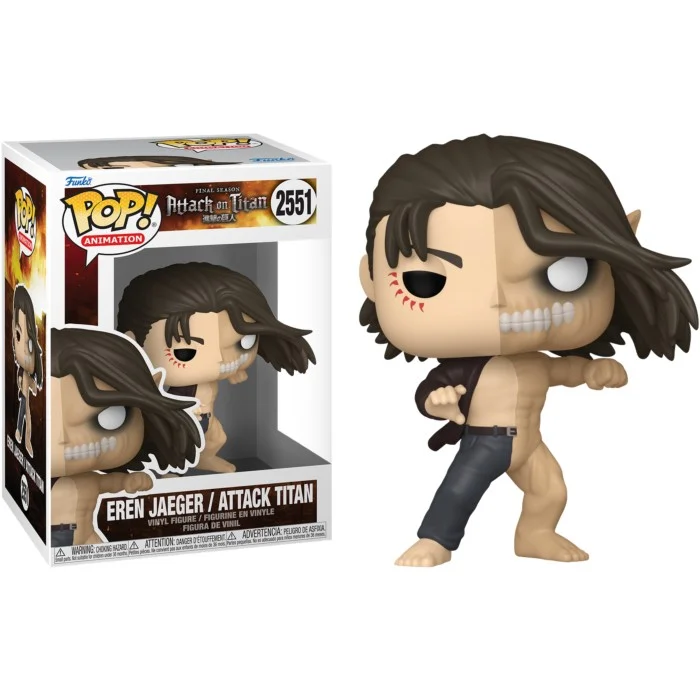 Funko POP! Attack on Titan - Eren Jaeger / Attack Titan (Split) #2551